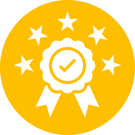 Premium Quality Badge Icon - Reliable Product Assurance